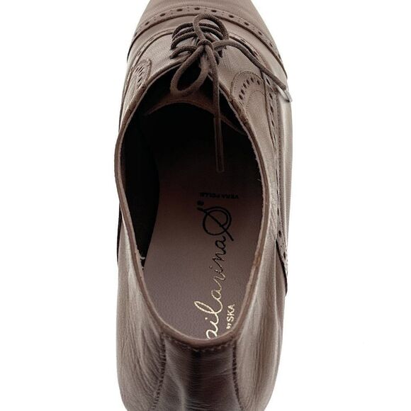 Damaged/Store Return Bailarinas Mens Brown Loafers - Picture 7 of 8